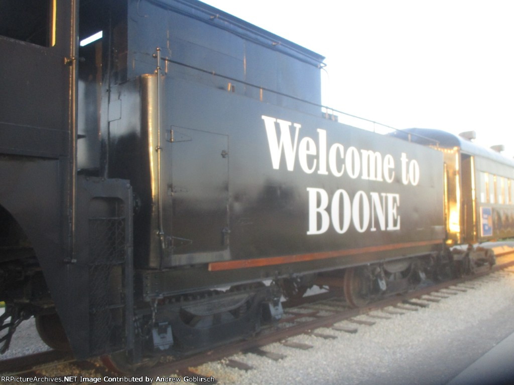 COER 17 Welcome to Boone Tender